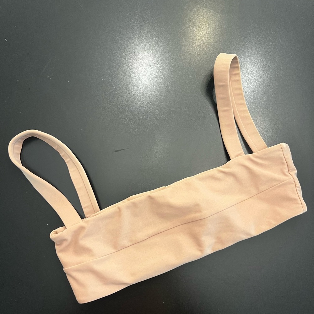Imperial Motion ivy miller beige/nude bathing suit top XS